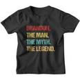Mens Brandon The Man The Myth The Legend V2 Youth T-shirt