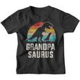 Mens Grandpasaurus Vintage Dinosaur For Grandpa From Grandkid Youth T-shirt