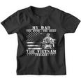 My Dad The Myth The Hero The Legend Vietnam Veteran Gift Youth T-shirt