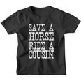 Save A Horse Ride A Cousin Redneck Youth T-shirt