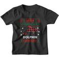 Warm Snuggles Dolphin Lovers Xmas Ugly Dolphins Christmas Meaningful Gift Youth T-shirt