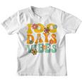 100 Days Of School Vibes 100Th Day Of School Retro GroovyYouth T-shirt