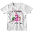 Being Mom Is An Honor Being Grandma Is Priceless Flamingo Youth T-shirt