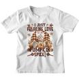 Funny Autumn Gnome Fall Quote Freaking Love Pumpkin Spice Cool Gift Youth T-shirt