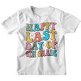 Happy Last Day Of 4Th Grade Last Day Of School Groovy Youth T-shirt