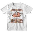 Last Day Of School Kindergarten Retro Peace Out Youth T-shirt