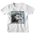 Lets Eat Trash & Get Hit By A Car Possum Lovers Youth T-shirt