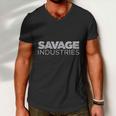 Savage Industries Men V-Neck Tshirt