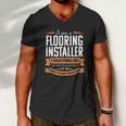 Solve Flooring Installer Carpet Installation Contractor Gift Men V-Neck Tshirt