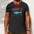 Cozumel Mexico Shark Scuba Diver Snorkel Diving Spring Break Men V-Neck Tshirt