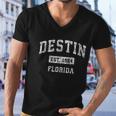 Destin Florida Fl Vintage Established Sports Design Men V-Neck Tshirt