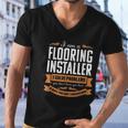 Solve Flooring Installer Carpet Installation Contractor Gift Men V-Neck Tshirt