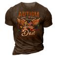 Autism Dad Doesnt Come With A Manual Autism Awarenes 3D Print Casual Tshirt Brown