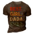 Best Girl Dada Ever Gifts For Girl Dads New Dad 2023 Gift For Mens 3D Print Casual Tshirt Brown