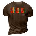 Best Papa Ever For Guitar Lover Guitarist Dad On Fathers Day 3D Print Casual Tshirt Brown