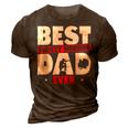 Best Turkey Hunting Dad Ever Turkey Hunter Loves Hunting Gift For Mens 3D Print Casual Tshirt Brown