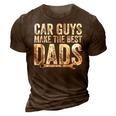 Car Guys Make The Best Dads Funny Mechanic Gift Gift For Mens 3D Print Casual Tshirt Brown