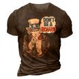 Dont Be A Richard Uncle Sam Patriotic Funny Quote 3D Print Casual Tshirt Brown