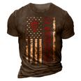 Fathers Day | All American Patriot Usa Dad | 4Th Of July 3D Print Casual Tshirt Brown