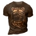 Funny Asshole Dad & Smartass Daughter Best Friend For Life 3D Print Casual Tshirt Brown