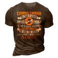 Funny Mechanic Curious Skilled Clever Engineer Gift For Mens 3D Print Casual Tshirt Brown