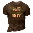 Grandpa Of The Birthday Boy Papa Camo Green Army Party Gift For Mens 3D Print Casual Tshirt Brown