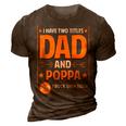 I Have Two Titles Dad And Poppa Gifts Poppa Fathers Day Gift For Mens 3D Print Casual Tshirt Brown