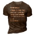 I Tried To Find The Best Funny Uncle Mens 3D Print Casual Tshirt Brown