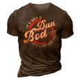 Its Not A Dad Bod Its A Father Figure Funny Dad Joke Gift For Mens 3D Print Casual Tshirt Brown
