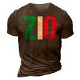 New Uncle Gift T Italian Zio Italian American Uncles 3D Print Casual Tshirt Brown