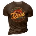 Promoted To Dad 2023 Funny For New Dad First Time Gift For Mens 3D Print Casual Tshirt Brown