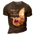Purple Up For The Military Kids Month Funny Elephant Ribbon 3D Print Casual Tshirt Brown