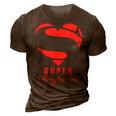 Super Boyfriend Superhero T Gift Mother Father Day 3D Print Casual Tshirt Brown