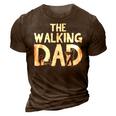 The Walking Dad Son Father Papa Daddy Stepdad Fatherhood Gift For Mens 3D Print Casual Tshirt Brown