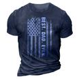 4Th Of July Dad Us American Flag Fourth Patriotic Usa 3D Print Casual Tshirt Navy Blue