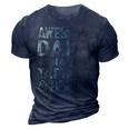 Awesome Dads Have Tattoos & Beards Bearded Dad Fathers Day Gift For Mens 3D Print Casual Tshirt Navy Blue