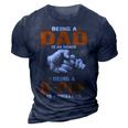 Being A Dad Is An Honor Being A G Pop Is Priceless 3D Print Casual Tshirt Navy Blue
