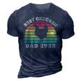 Best Chicken Dad Ever For Men Fathers Day 3D Print Casual Tshirt Navy Blue