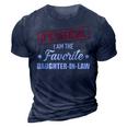 Best Daughterinlaw From Motherinlaw Or Fatherinlaw 3D Print Casual Tshirt Navy Blue