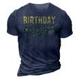 Birthday Boy Army Military Party Camouflage Lover Gift 3D Print Casual Tshirt Navy Blue