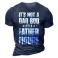 Dad Bod Figure Father Papa Daddy Poppa Stepdad Father´S Day Gift For Mens 3D Print Casual Tshirt Navy Blue