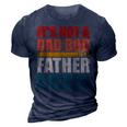 Dad Father Bod Figure Apparel I Father’S Day Beer Gag Drink Gift For Mens 3D Print Casual Tshirt Navy Blue