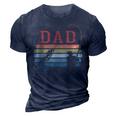 Dad Man The Myth The Legend Fishing Daddy Papa Gift For Mens 3D Print Casual Tshirt Navy Blue