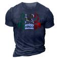 El Tio Mas Chingon Funny Mexican Uncle Family 3D Print Casual Tshirt Navy Blue