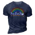 Free Dad Hugs Rainbow Flag Gay Lgbt Pride Month Daddy 3D Print Casual Tshirt Navy Blue