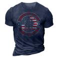 Honor The Fallen Thank The Living Us Flag Military Patriotic 3D Print Casual Tshirt Navy Blue