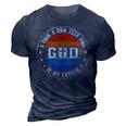 I Took A Dna Test And God Is My Father Jesus Christian Faith 3D Print Casual Tshirt Navy Blue