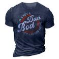 Its Not A Dad Bod Its A Father Figure Funny Dad Joke Gift For Mens 3D Print Casual Tshirt Navy Blue