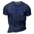 Lesbian Couple Im Pregnant Im Not The Father 3D Print Casual Tshirt Navy Blue
