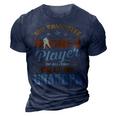 My Favorite Hockey Player Call Me Grandpachristmas Gift 3D Print Casual Tshirt Navy Blue